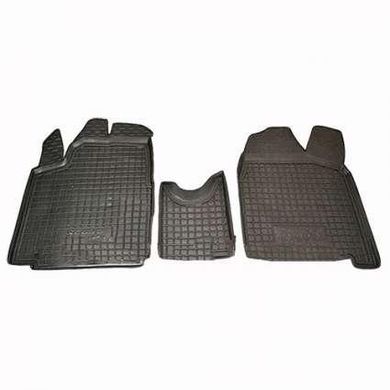 Поліуретанові килимки Fiat Scudo/Citroen Jumpy (2,0) 2007- чорний 11404 Avto-Gumm