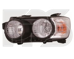 Передня фара Chevrolet Aveo (T300) 12 - SDN/HB ліва, чорн. окуляр, електр. регулювання. 1712 R1-P