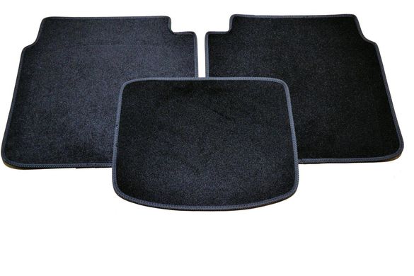 Ворсові килимки ВАЗ 2101-2107 /чорні 5шт BLCCR1713 AVTM