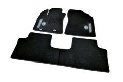 Ворсові килимки Toyota Avensis (2009-) /чорні 3шт BLCCR1606 AVTM