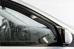 Дефлектори вікон (вітровики) Mazda 3 HBK 08-13, темн. 92450029B EGR
