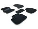 3D килимки в салон Subaru Forester 2012- ворсові чорні 5шт 86340 Seintex 1