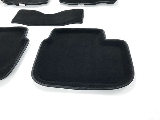 3D килимки в салон Suzuki SX4 2006- ворсові чорні 5шт 71701 Seintex