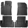 Поліуретанові килимки Renault Dokker 2012 - чорні, кт — 4шт 11410 Avto-Gumm
