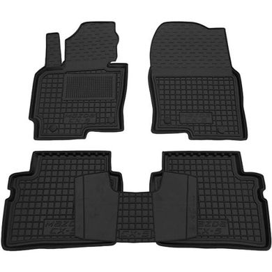 Поліуретанові килимки Mazda CX-5 2012- чорні, кт - 4шт 11221 Avto-Gumm