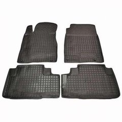 Полеуритановые коврики Honda CR-V 2012- черный, кт - 4шт 11347 Avto-Gumm