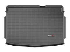 Килимок в багажник Kia Soul 2020- с полкою,нижнє положення чорний