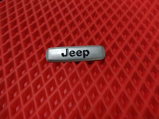 Шильдик (емблема) для килимків Jeep