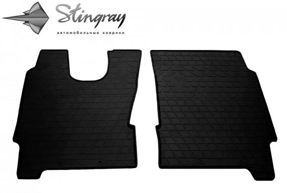 Гумові килимки Iveco Eurocargo 4 (2015-) (design 2016) (2 шт) 1044022 Stingray