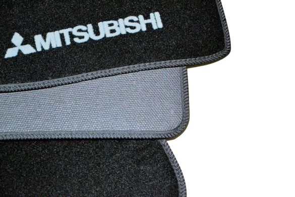 Ворсові килимки Mitsubishi Lancer (2003-2007) /чорні, кт. 5шт BLCCR1392 AVTM
