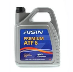 Трансмісійна олива Aisin ATF6 DEXRON-III ATF3 5л AISIN atf92005