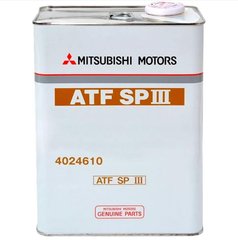 Трасмісійна олива Mitsubishi ATF SP III 4 л Mitsubishi 4024610