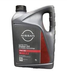 Моторна олива Nissan Motor Oil SN/CF C3 5W-30, 5л Nissan KE90091043