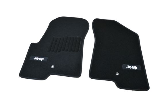 Ворсові килимки Jeep Compass (2007-) /чорні 4шт BLCCR1257 AVTM