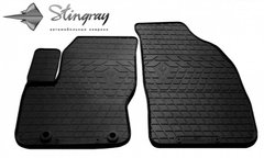 Гумові килимки Ford C-Max (2003-2010) (design 2016) with plastic clips TL (2 шт) 1007292 Stingray