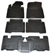 Поліуретанові килимки Hyundai Grand Santa Fe 2014- /7місць/ чорні, кт - 4шт 11447 Avto-Gumm