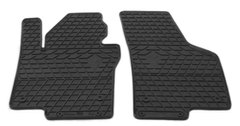 Гумові килимки Volkswagen Jetta 11- (design 2016) (2 шт) 1024142F Stingray