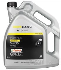 Моторна олива Renault - castrol gtx rn 5w-30 rn 720 4x5л Renault 7711658108