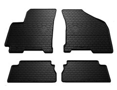 Гумові килимки Chevrolet Lacetti 04-/ Daewoo Gentra 13- (design 2016) (4 шт) 1002064 Stingray