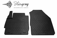 Гумові килимки Ford Ka+ 16- (design 2016) with plastic clips FC2 (2 шт) 1007272F Stingray