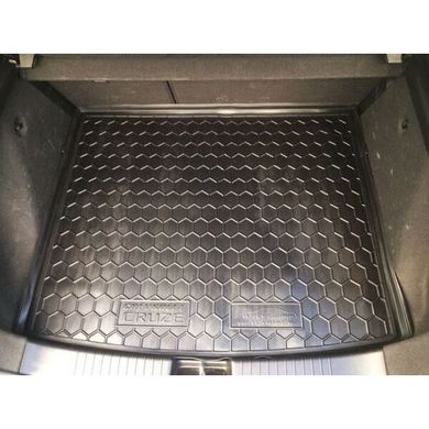 Килимок в багажник Chevrolet Cruze (2011-) /хэтчбек/ 111448 Avto-Gumm