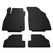Килимки у салон Opel Mokka 2012-2021/Buick Encore 2012-2021 з пластиковими затискачами OP2, 4шт, Stingray, 1015274