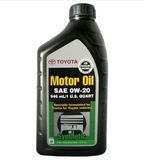 Моторна олива Toyota/Lexus Motor Oil 0W-20 SN, 0,946л Toyota/Lexus 002790WQTE
