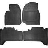 Коврики в салон Toyota Land Cruiser 100 1998-2001, черные, 4шт, Avto-Gumm, 11308 Avto-Gumm