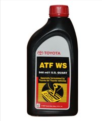 Трансмиссионное масло Toyota ATF WS, 1л Toyota/Lexus 00289ATFWS