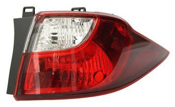 Фонарь задний Mazda 5 2010-2015, правый, наружный, Depo, 216-1987R-UE