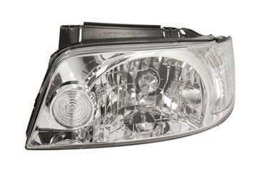 Фара передняя Hyundai Matrix 2001-2005, левая H4, электрическая регулировка, Depo, 221-1127L-LD-EM
