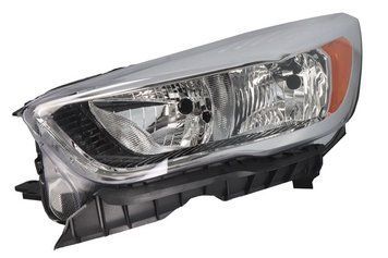 Фара передня Ford Escape/Kuga 2016-2019 електричне регулювання, без ламп (H15/H7/W5W) жовта вставка Depo 431-11AGLMLD-EM