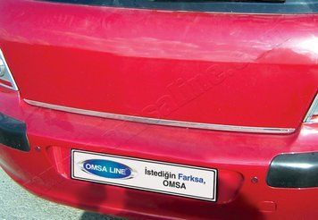 Накладка хромована на кромку багажника Peugeot 308 5D 2007-2013, OmsaLine 5709052