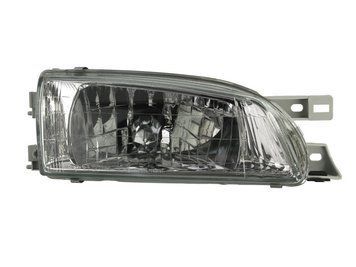 Фара передняя Subaru Impreza 1998-2000, правая H4, электрическая регулировка, Depo, 220-1105R-LD-EM