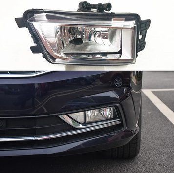 Протитуманна фара Volkswagen Passat B8 2015-2019, USA, без ламп (H8), передня ліва, Depo, 341-2015L-AC