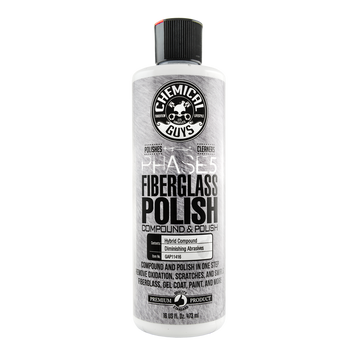 Паста полировальная Chemical Guys абразивная одношаговая FiberGlass Compound and Polish Phase 5 - 473мл Chemical Guys GAP11416