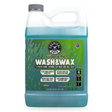 Автошампунь Chemical Guys Sudpreme Wash & Wax Extreme Shine Foaming Car Wash Soap- 3785мл Chemical Guys CWS102