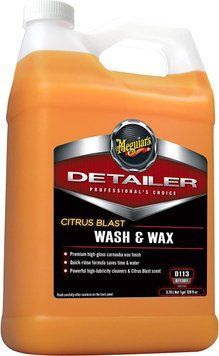 Концентрат шампунь з віском карнауба Meguiars Detailer Citrus Blast Wash & Wax 3,79л Meguiars D11301