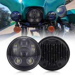 Фара чорна 5-3.4" Harley Davidson XL,Dyna,Softail AVTM XF2906364B