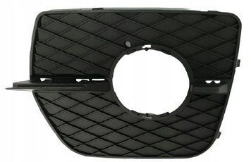 Решетка бампера BMW X6 E71 2012-2014, с отв. п/тум, левая, черная, кроме M-Sport, AVTM, 51117188383, 181414911