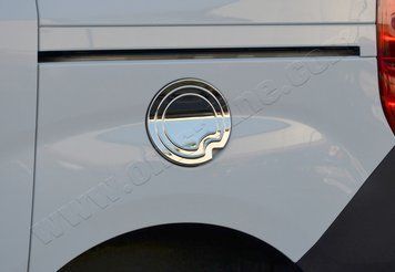 Накладка хромированная на лючок бензобака Fiat Doblo 2010-/Opel Combo 2012-, OmsaLine, 2524071