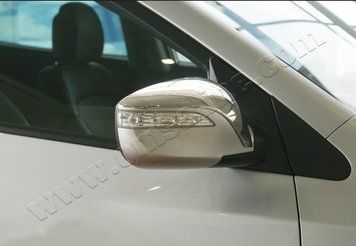 Накладки хромовані на дзеркала (2шт) Hyundai iX35 2010-, OmsaLine 3208111