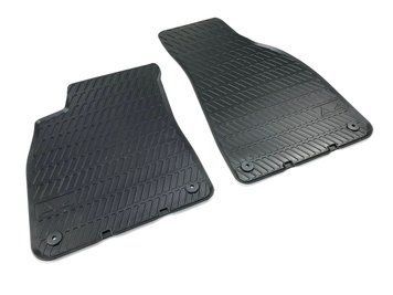 Оригинальные коврики в салон Audi A4 B6/Audi B7 2001-2008, передние, резиновые, 2шт, VAG, 8E1061501A041