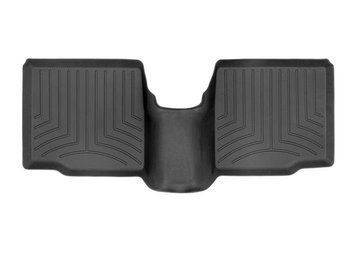 Килимки у салон Ford Explorer 2015-2019, без консолі, задні, чорні, Weathertech 443592IM