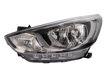 Фара передняя Hyundai Accent 2011-2015, левая, электрическая регулировка, Forma Parts, 3227 R3-P