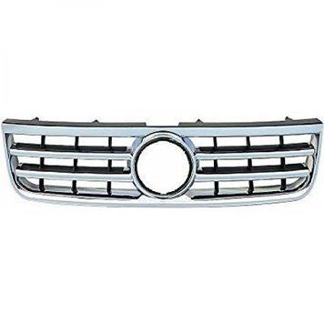 Решітка радіатора Volkswagen Touareg 2002-2006, хромована/чорна, AVTM, 187404990