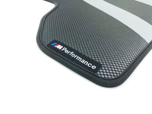 Оригинальные коврики в салон BMW X5/X6 2014-, M-Performance, задние, 51472353380