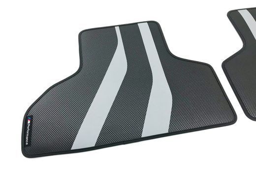 Оригинальные коврики в салон BMW X5/X6 2014-, M-Performance, задние, 51472353380