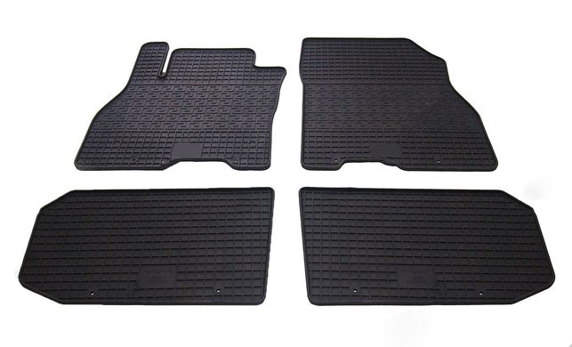 Резиновые коврики Nissan Leaf 2012- (4 шт) 86782 Polytep