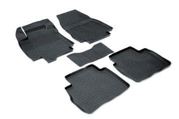 Килимки у салон Haval Jolion 2021-, 4WD, гумові, 5шт, Seintex, 96631